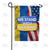 We Stand with Ukraine Double Sided Garden Flag