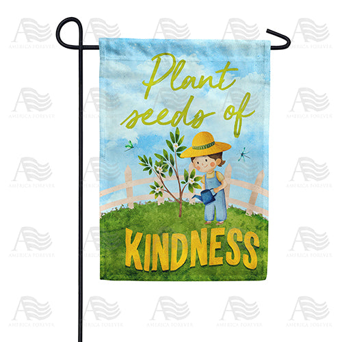 Grow Kindness Double Sided Garden Flag