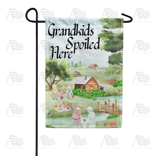 Summer With The Grandkids Double Sided Garden Flag