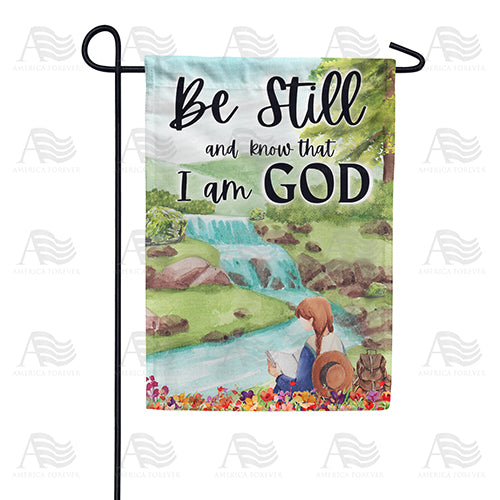 Listen To God's Words Double Sided Garden Flag