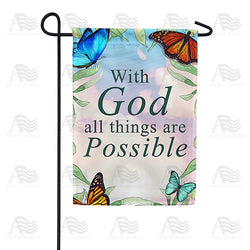 The Beauty Of God's Love Double Sided Garden Flag