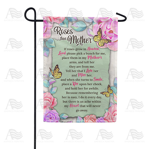 For Mother In Heaven Double Sided Garden Flag