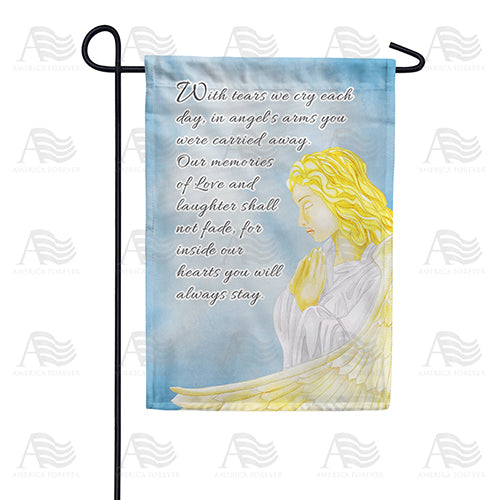 In My Heart Always Double Sided Garden Flag