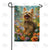 Happy Terrier Double Sided Garden Flag