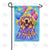 Birthday Dog Double Sided Garden Flag