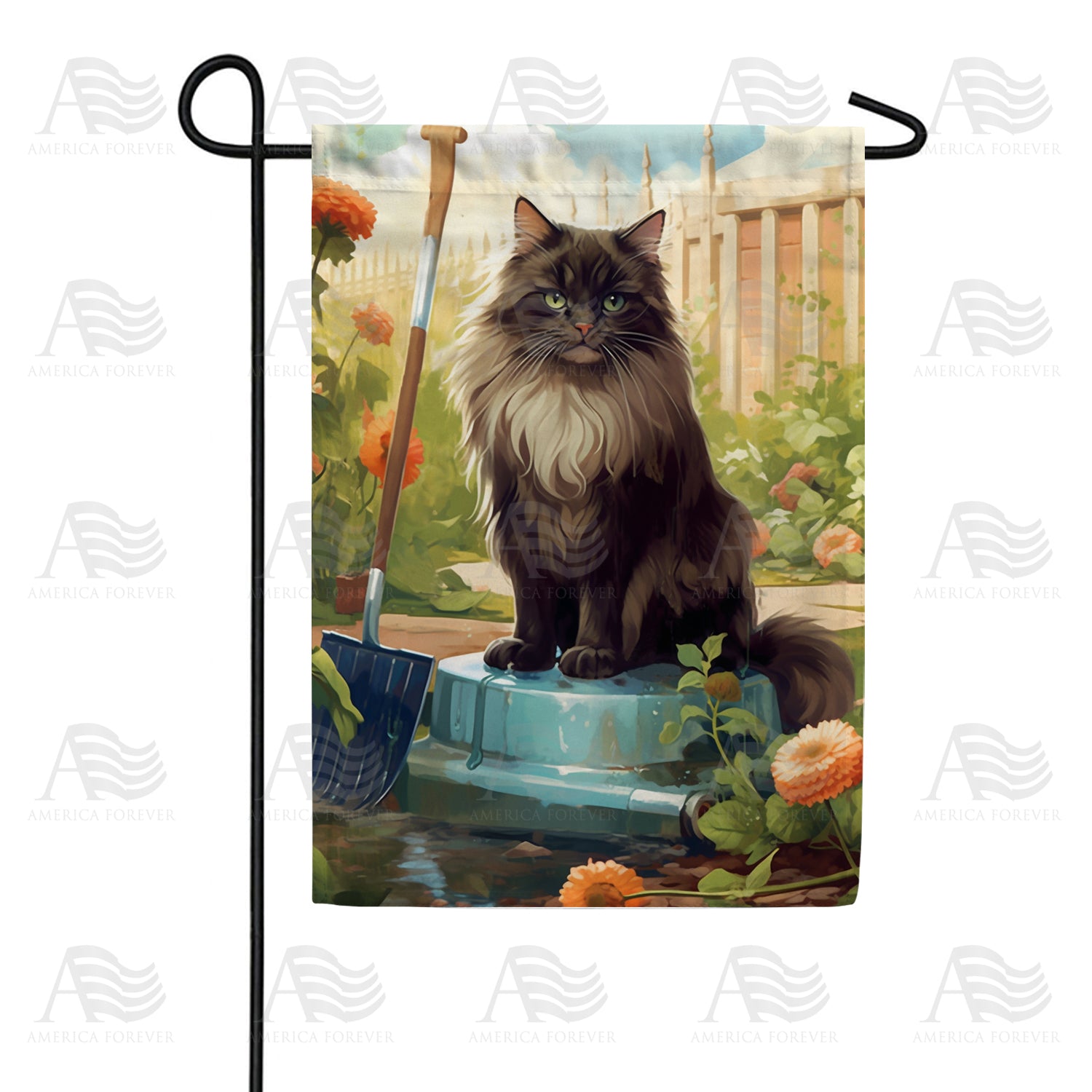 My Garden Helper Double Sided Garden Flag