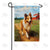 Country Collie Double Sided Garden Flag