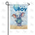 Baby Boy Elephant Double Sided Garden Flag