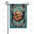 Happy Sloth Double Sided Garden Flag