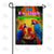 Tropical Parrots Cocktail Hour Double Sided Garden Flag