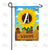 Sunflower Welcome Monogram Double Sided Garden Flag