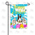Happy Easter Bunny Friends Double Sided Garden Flag
