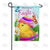 Easter Chick and Butterflies Double Sided Garden Flag