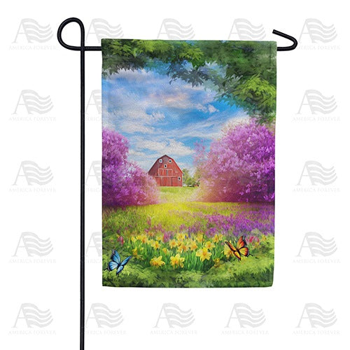 Spring Meadow Double Sided Garden Flag