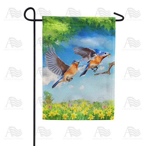 Early Bird Gets the Worm Double Sided Garden Flag