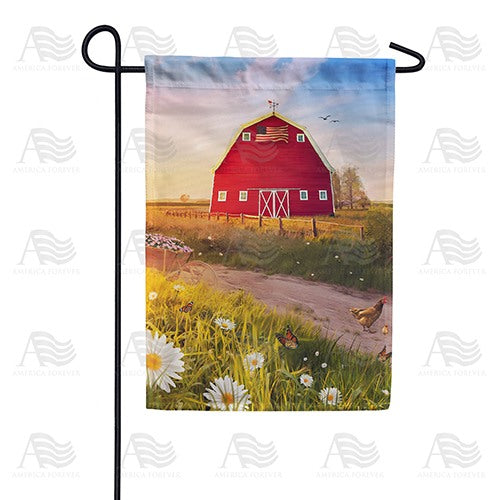 American Spring Barn Double Sided Garden Flag