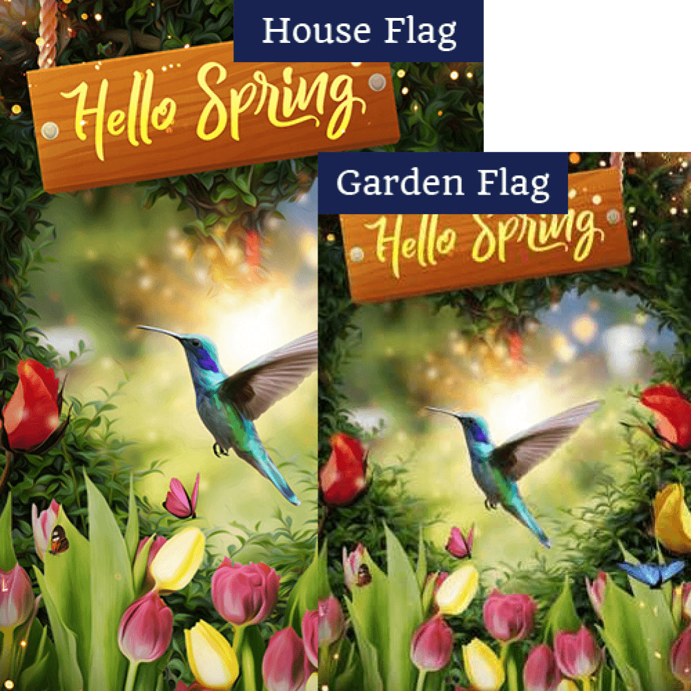 Magical Spring Forest Flags Set (2 Pieces)