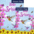 Hummingbirds and Spring Flowers Flags Set (2 Pieces)