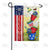 Patriotic Spring Welcome Double Sided Garden Flag