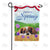Spring Charles Spaniel Double Sided Garden Flag