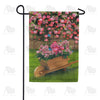 Love Grows Here Flowers Double Sided Garden Flag