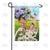 Pedaling Petals Double Sided Garden Flag