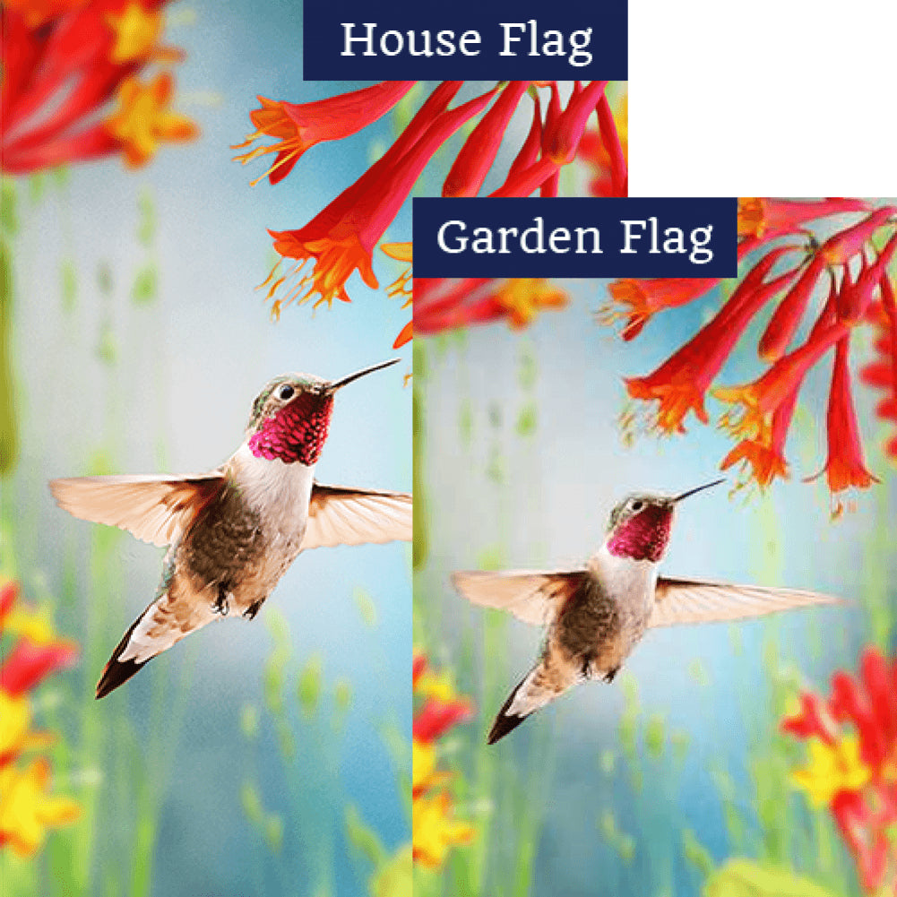 Whispering Wings Double Sided Flags Set (2 Pieces)