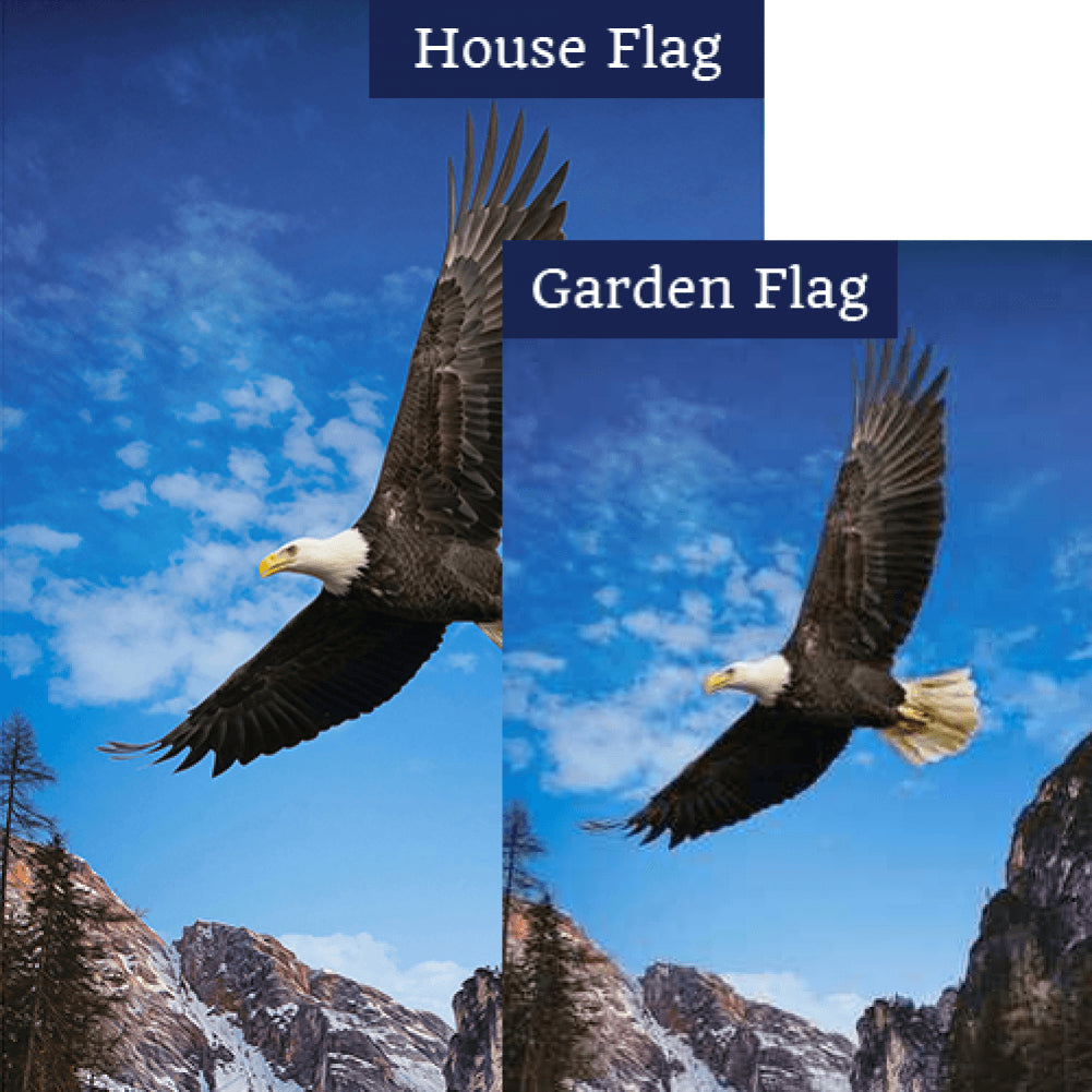 Soaring High Double Sided Flags Set (2 Pieces)