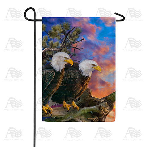 Eagles Eye View Double Sided Garden Flag