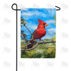 Handsome Mr. Cardinal Double Sided Garden Flag