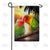 Kissing Lovebirds Double Sided Garden Flag