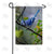 Blue Jay In Apple Tree Double Sided Garden Flag