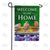 Songbird Welcome To Our Home Double Sided Garden Flag