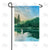 Swan Lake Reflection Double Sided Garden Flag