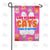 Life Is Good With Cats! Double Sided Garden Flag