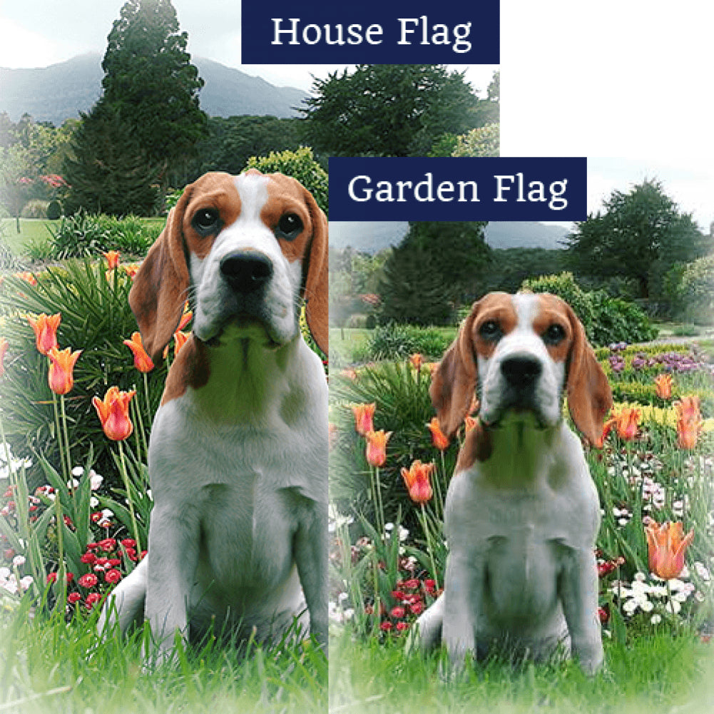 I Promise Not To Dig. Double Sided Flags Set (2 Pieces)