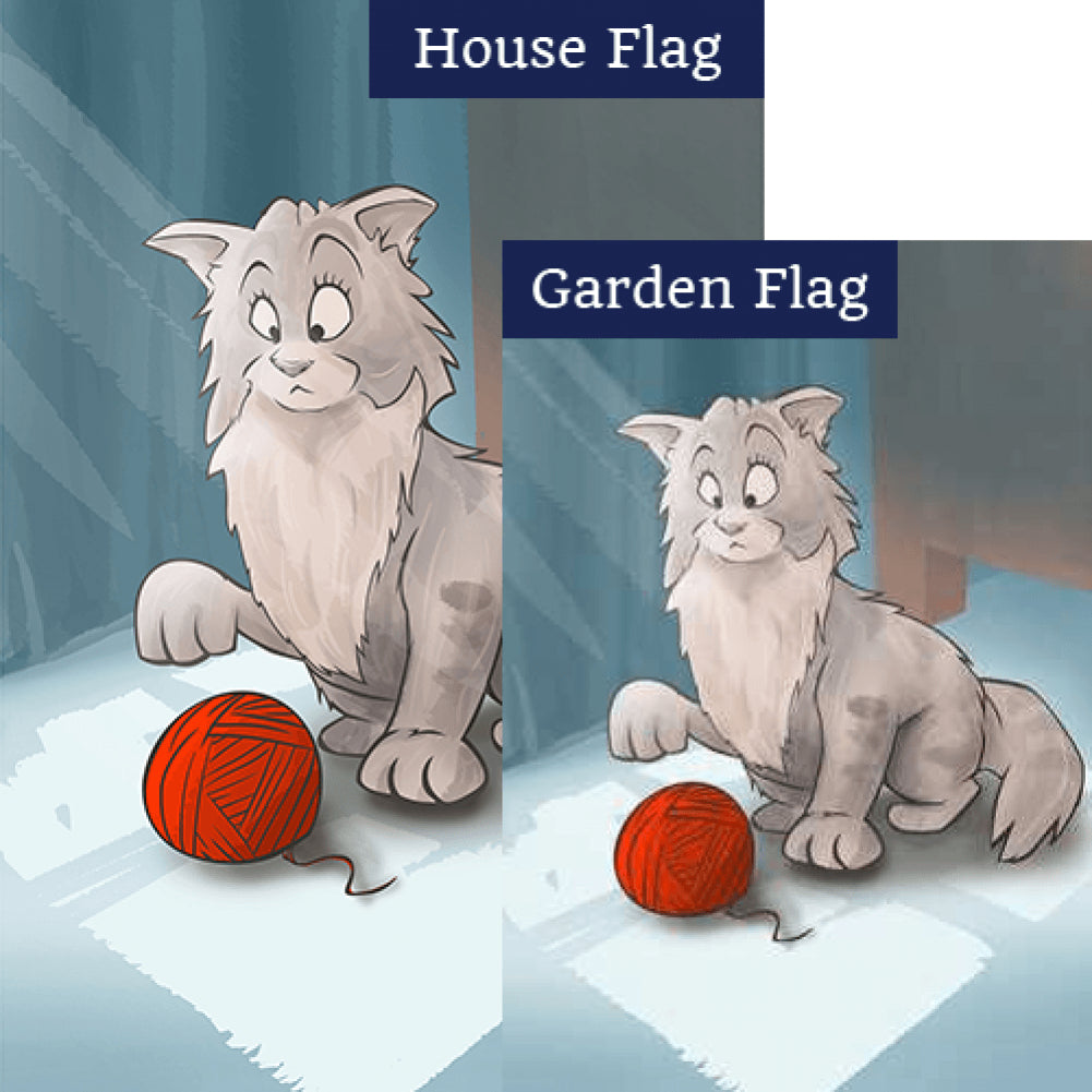 1, 2, 3, Unravel! Double Sided Flags Set (2 Pieces)