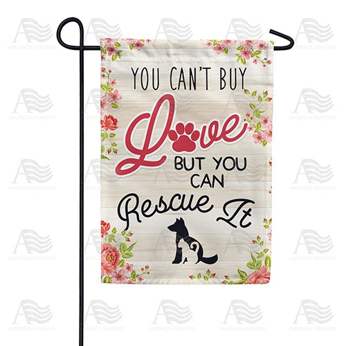 Rescue A Pet Double Sided Garden Flag