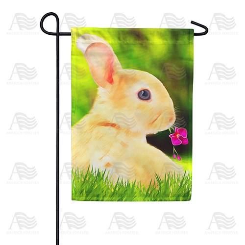 Little Nibbler Double Sided Garden Flag