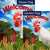 Rooster Welcome Double Sided Flags Set (2 Pieces)