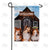 Collies Welcome Double Sided Garden Flag