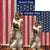 Cat Praying Double Sided Flags Set (2 Pieces)