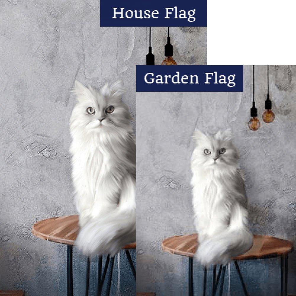 Diva Kitty Double Sided Flags Set (2 Pieces)