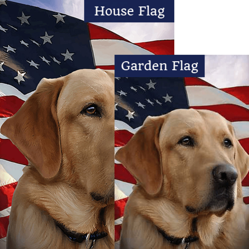 Loyal And Brave Double Sided Flags Set (2 Pieces)