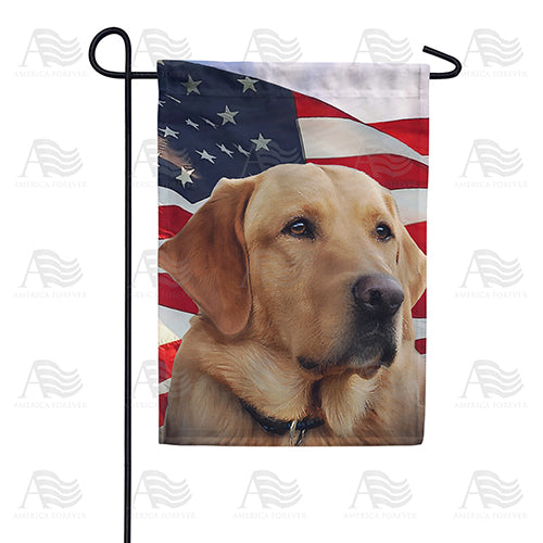 Loyal And Brave Double Sided Garden Flag