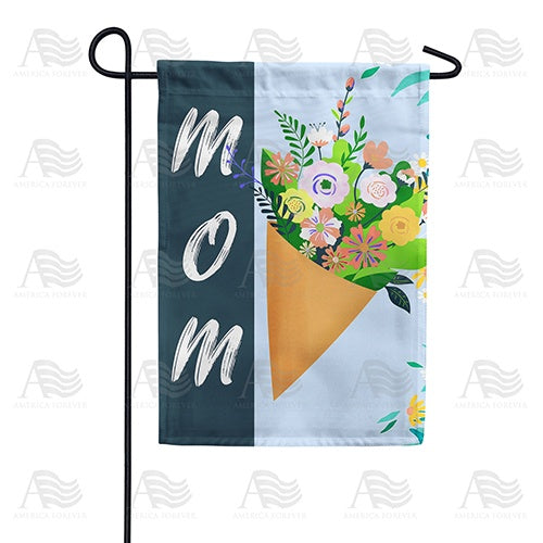 Bouquet For Mom Double Sided Garden Flag