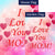Mom, You're Always In My Heart Double Sided Flags Set (2 Pieces)