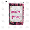 Mom's Love Is Forever Double Sided Garden Flag