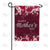 Burgundy Roses For Mother Double Sided Garden Flag