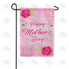 Pink Mother's Day Greeting Double Sided Garden Flag